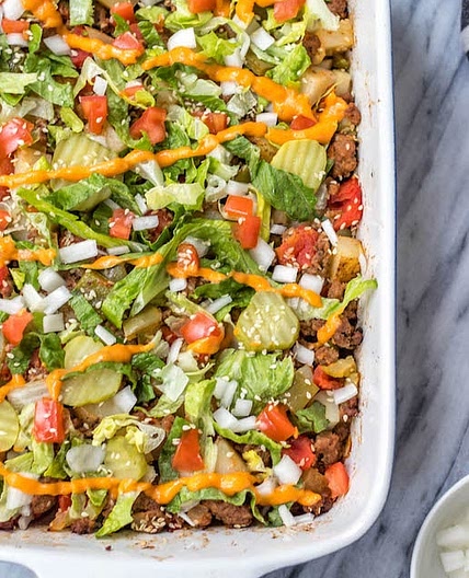 Big Mac Casserole: Whole30, Paleo, Gluten-Free