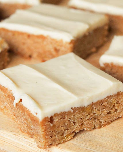 Banana Blondies with Brown Butter