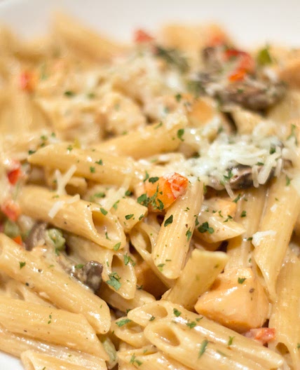 Cajun Salmon and Shrimp Pasta Recipe