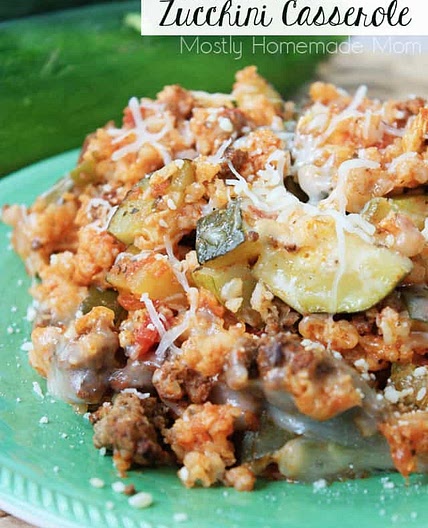 Crockpot Italian Zucchini Casserole