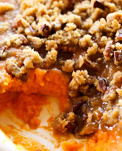Sweet Potato Casserole {Thanksgiving Side Dish}