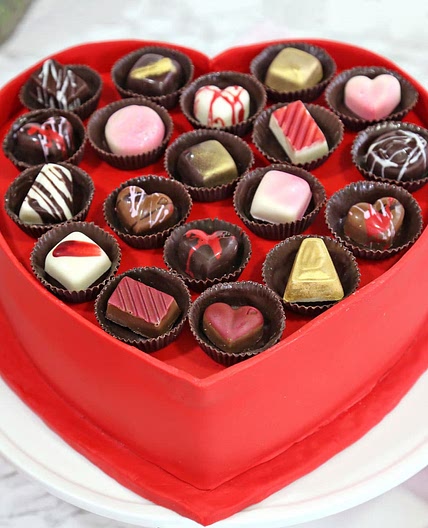 Box of Chocolates Cake