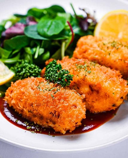 Crab Cream Croquette (Kani Kurimu Korokke)