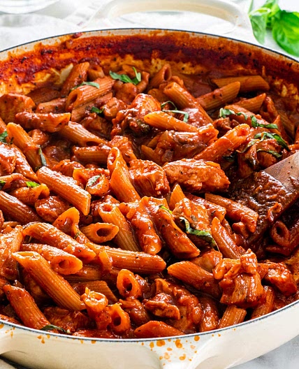 Chicken Penne Arrabbiata