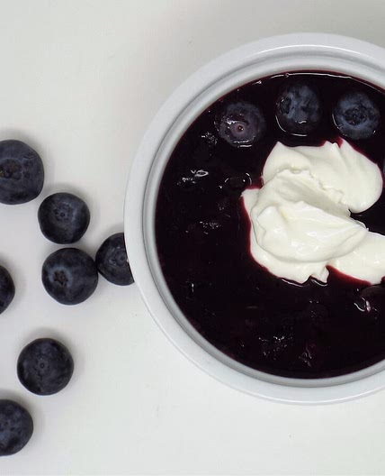 Swedish Blueberry Soup