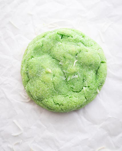 Soft & Chewy Pandan Cookies