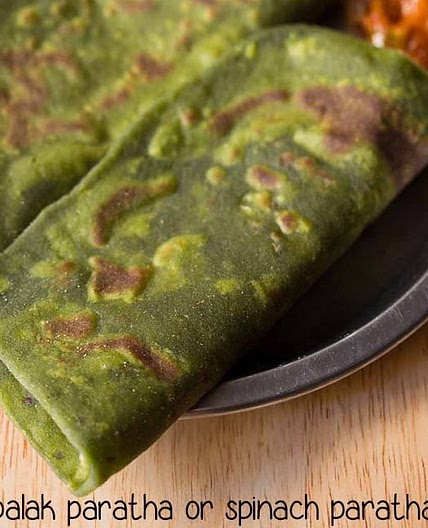 Palak Paratha Recipe (Indian Spinach Flatbread)