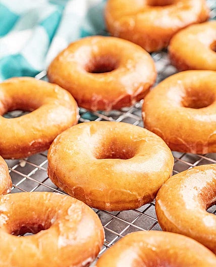 Homemade Glazed Donuts