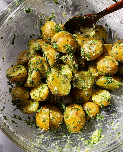 Garlic-Herb Potato Salad