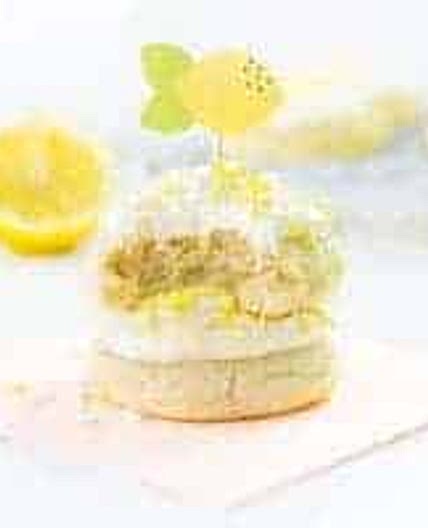 Soft & Thick Lemon Sugar Cookies