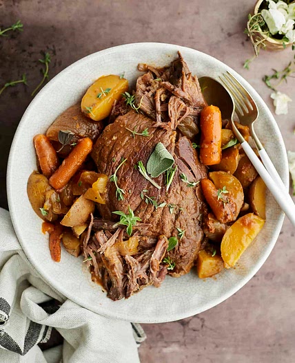 Slow Cooker Pot Roast Recipe