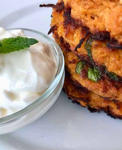 Diabetic Spaghetti Squash Fritters