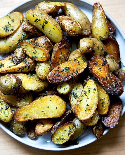 Crispy Pan-Seared Fingerling Potatoes