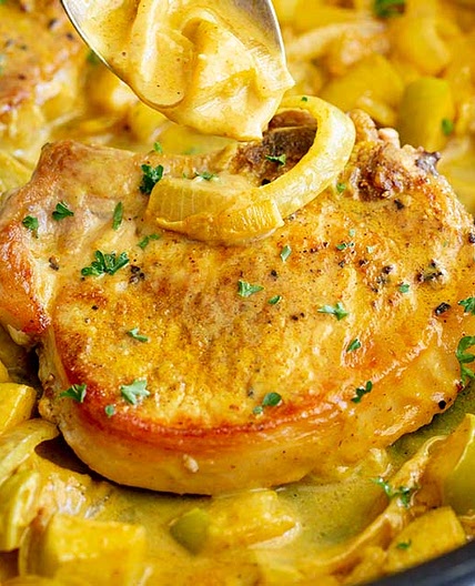 Curry Pork Chops Recipe