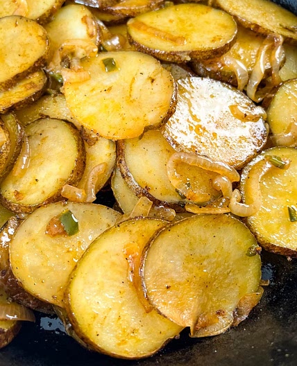 Fried Potatoes and Onions