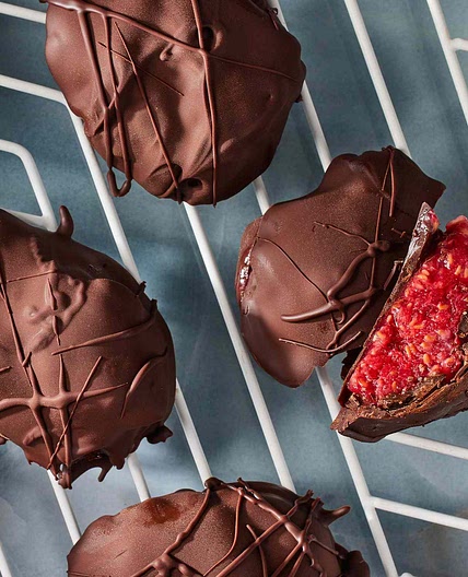 Raspberry-Jam Bites Will Forever Change Your Snack Game