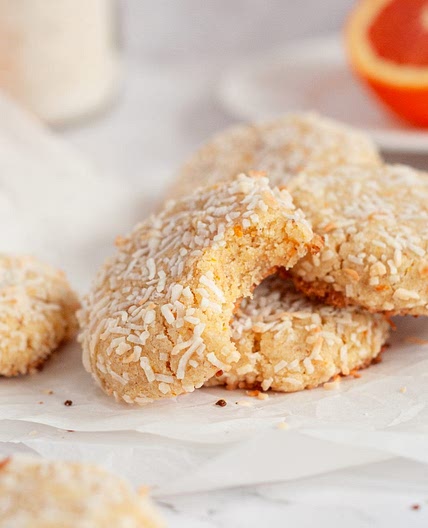 Coconut Orange Cookies (Vegan & Gluten-Free)