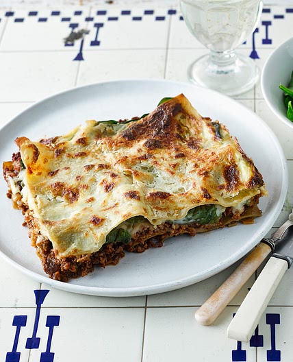 Spinach & Veggie Mince Lasagne