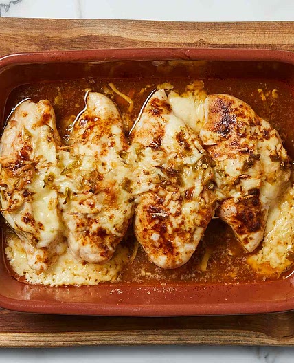 Green Chili and Cheese Chicken