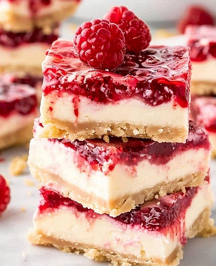 Raspberry Cheesecake Bars