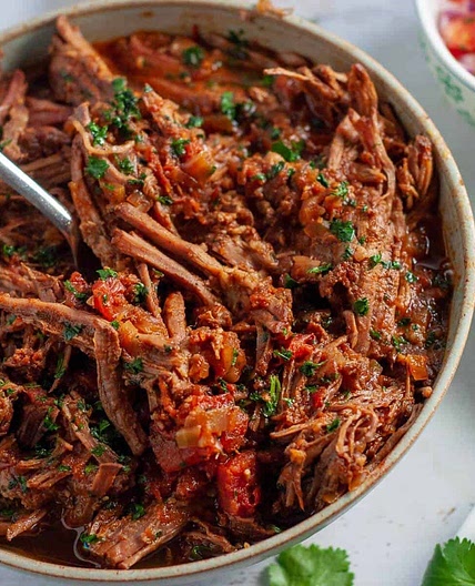 Pressure Cooker Shredded Beef