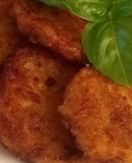 Vegane Kartoffel-Zucchini-Puffer