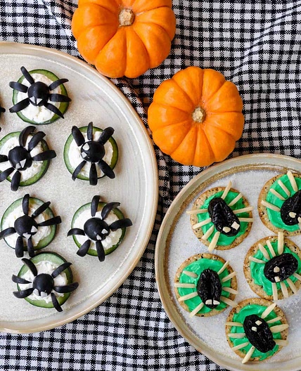 Halloween Food Art: How to Make Spider Bites + Bug Bites