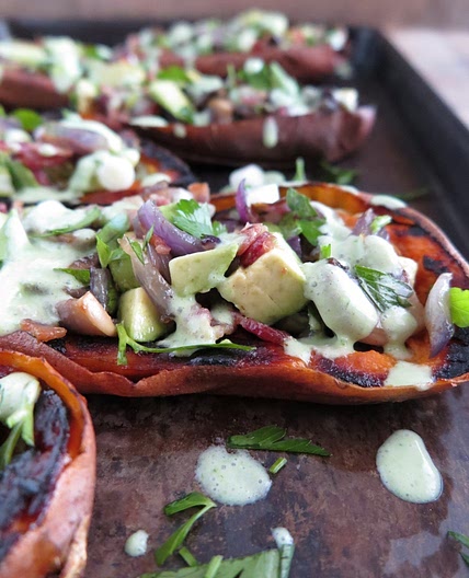 Stuffed Sweet Potato Skins (AIP, Paleo)