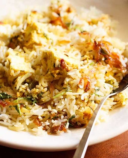 Paneer Biryani Recipe (Traditional Dum Cooked)