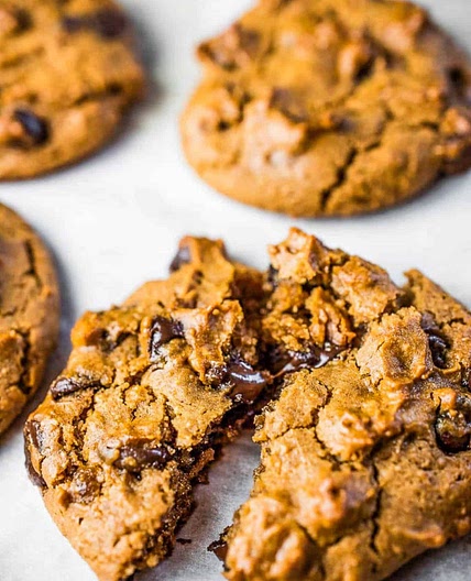 Flourless Chickpea Peanut Butter Cookies Recipe