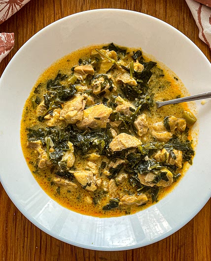 One pan Chicken in Parsley sauce (30 minutes recipe)