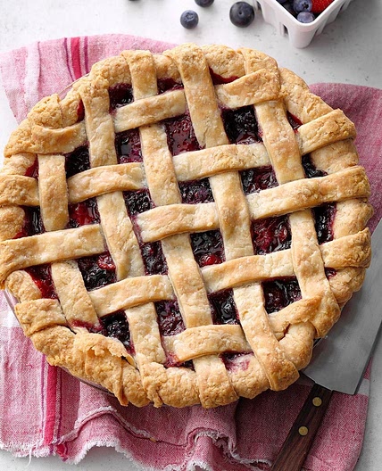 Mixed Berry Pie