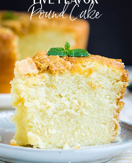 Best 5 Flavor Pound Cake with 5 Flavor Butter Glaze