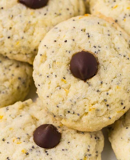 Poppy Seed Cookies with Orange