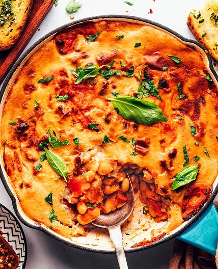 Cheesy Vegan Pizza Beans (30 Minutes!)