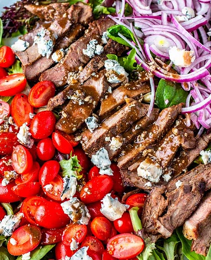 Steak and Blue Cheese Salad