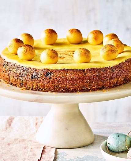 Vegan simnel cake