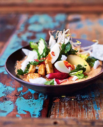 Jamie Oliver’s comfort food: gado gado