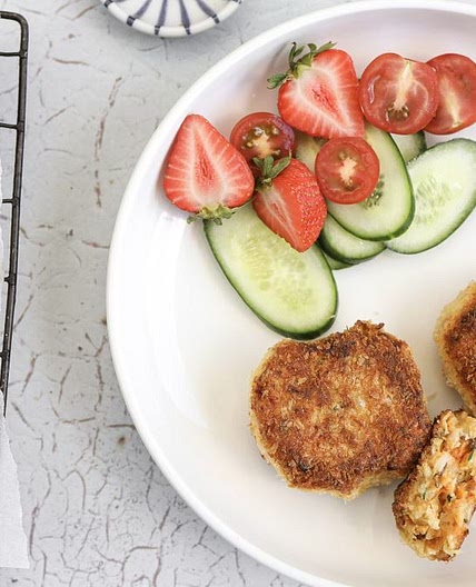 Chicken and lentil patties recipe