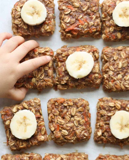 Banana Oatmeal Bars