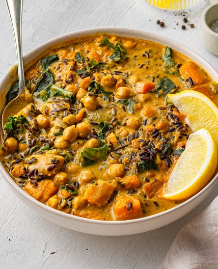 Vegan Creamy Wild Rice Soup