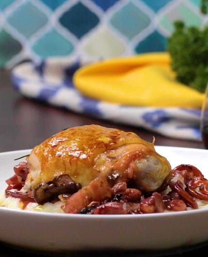 One-Pan Coq Au Vin Recipe by Tasty