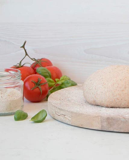 Sourdough pizza base