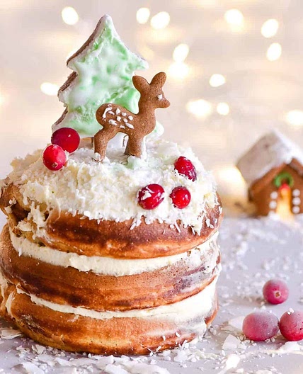 Winter Wonderland Fluffy Pancakes Recipe