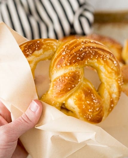 Homemade Soft Pretzels