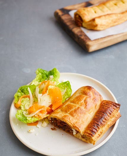 Giant veggie puff roll