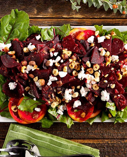 Beet Salad with Blood Orange Balsamic Vinaigrette