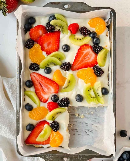 Gluten Free Fruit Pizza