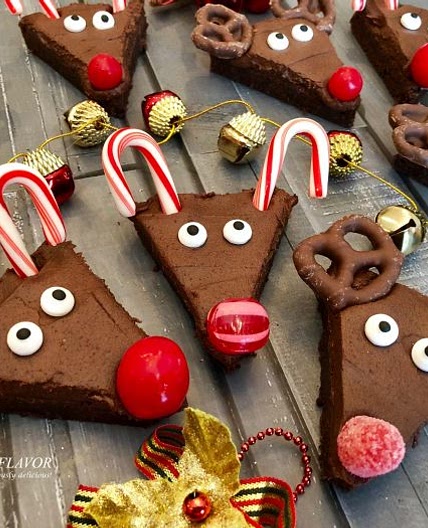 Reindeer Brownies Recipe