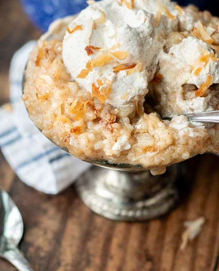 20-Minute Creamy Coconut Rice Pudding Recipe